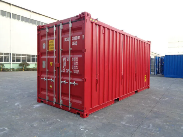 Contenedor High Cube Hard Open Top (piso de acero) de 20 pies