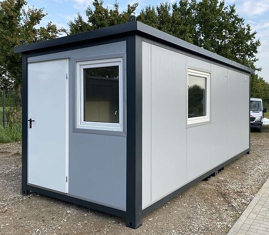 Contenedor 6x2,40m + WC, ducha y cocina - Imagen 2